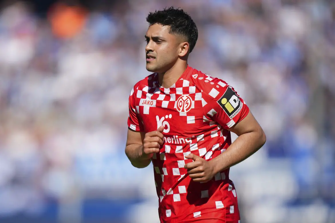 Germany international Nadiem Amiri playing for Mainz.