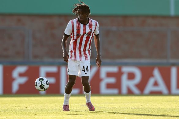 SC Freiburg's Johan Manzambi.