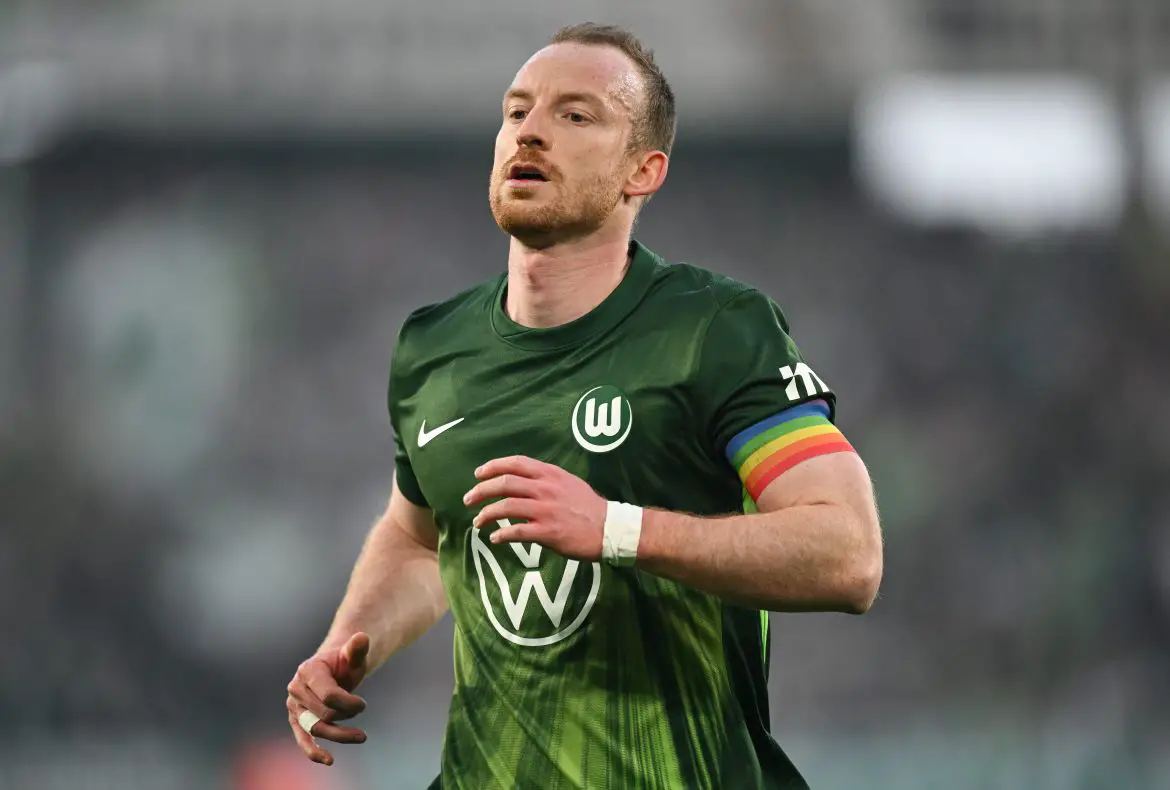 Wolfsburg captain Maximilian Arnold in the Bundesliga.