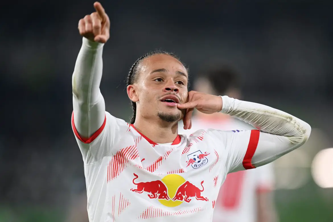 Xavi Simons of RB Leipzig.