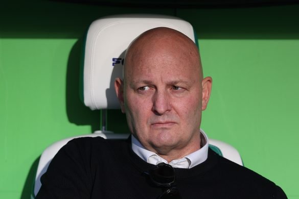 Wolfsburg managing director Peter Christiansen in the Bundesliga.