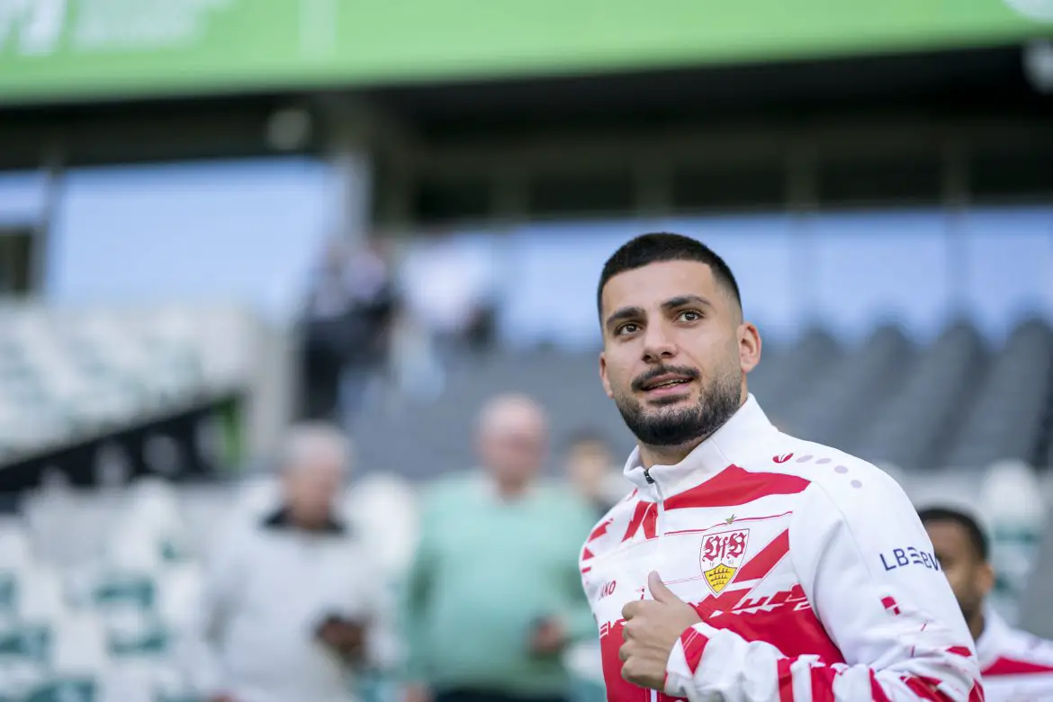 VfB Stuttgart striker Deniz Undav.
