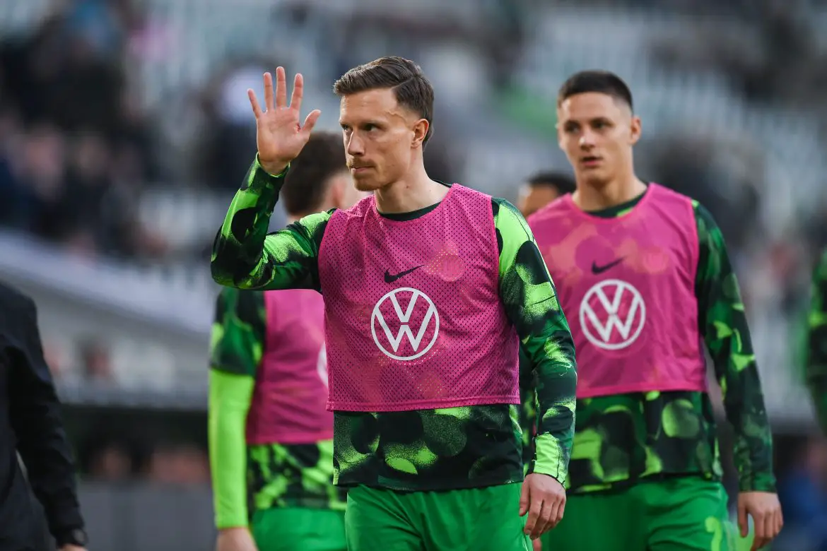 Wolfsburg's Yannick Gerhardt in the Bundesliga.