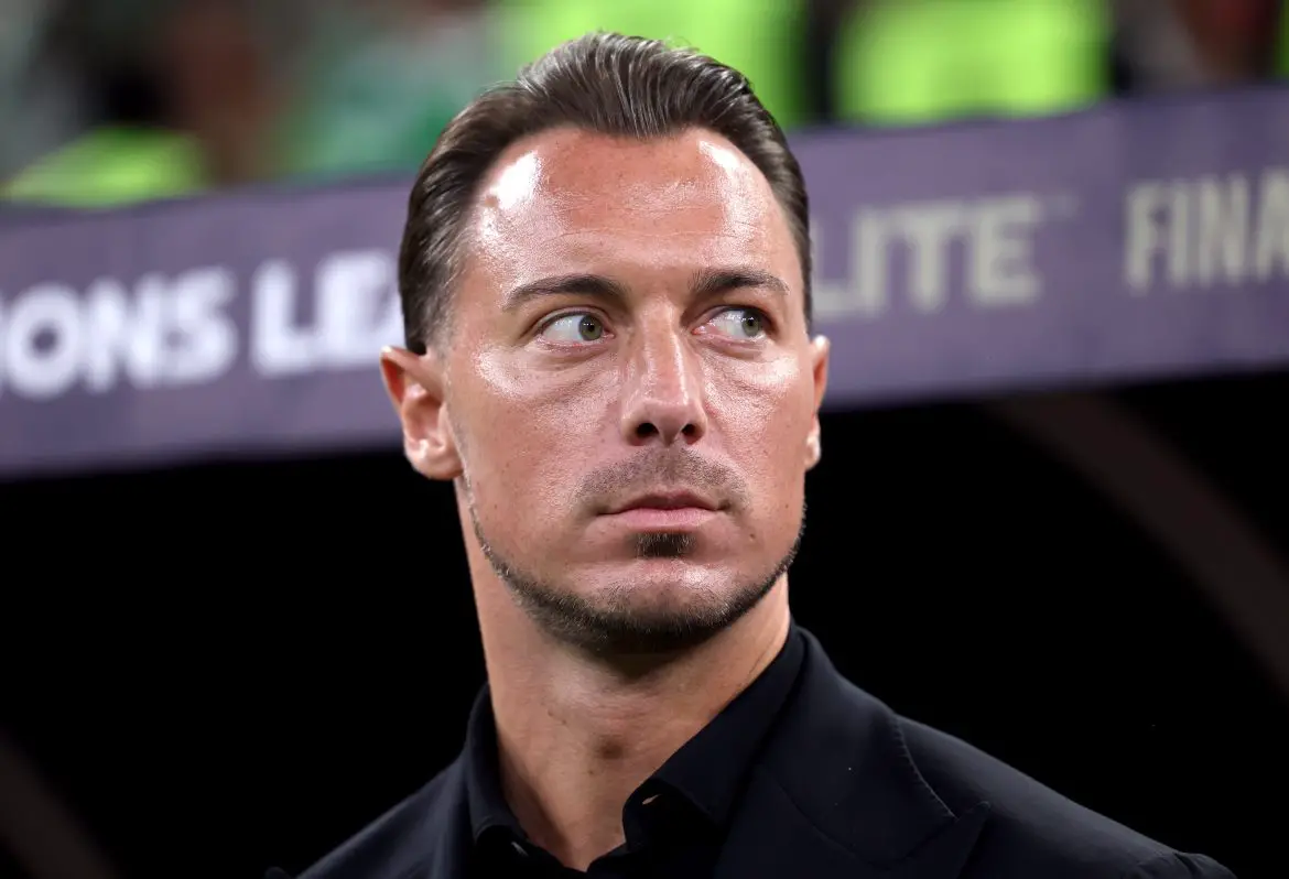 German head coach Matthias Jaissle.