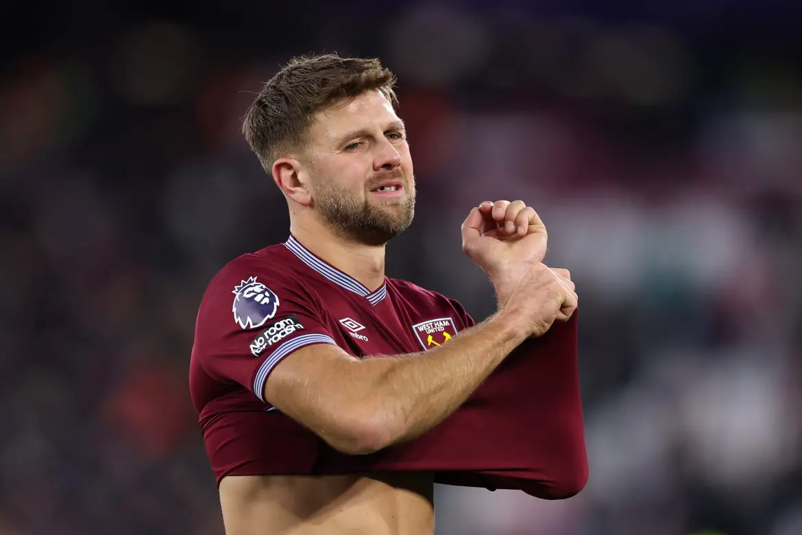 West Ham United striker Niclas Füllkrug.