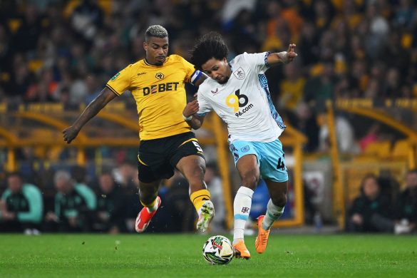 Burnely's Han-Noah Massengo (right) is in line for an Augsburg introduction after a Monday medical.